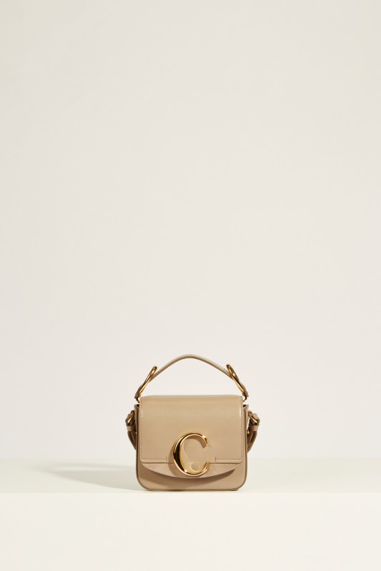 Tasche 'Chloé C Mini' Motty Grey