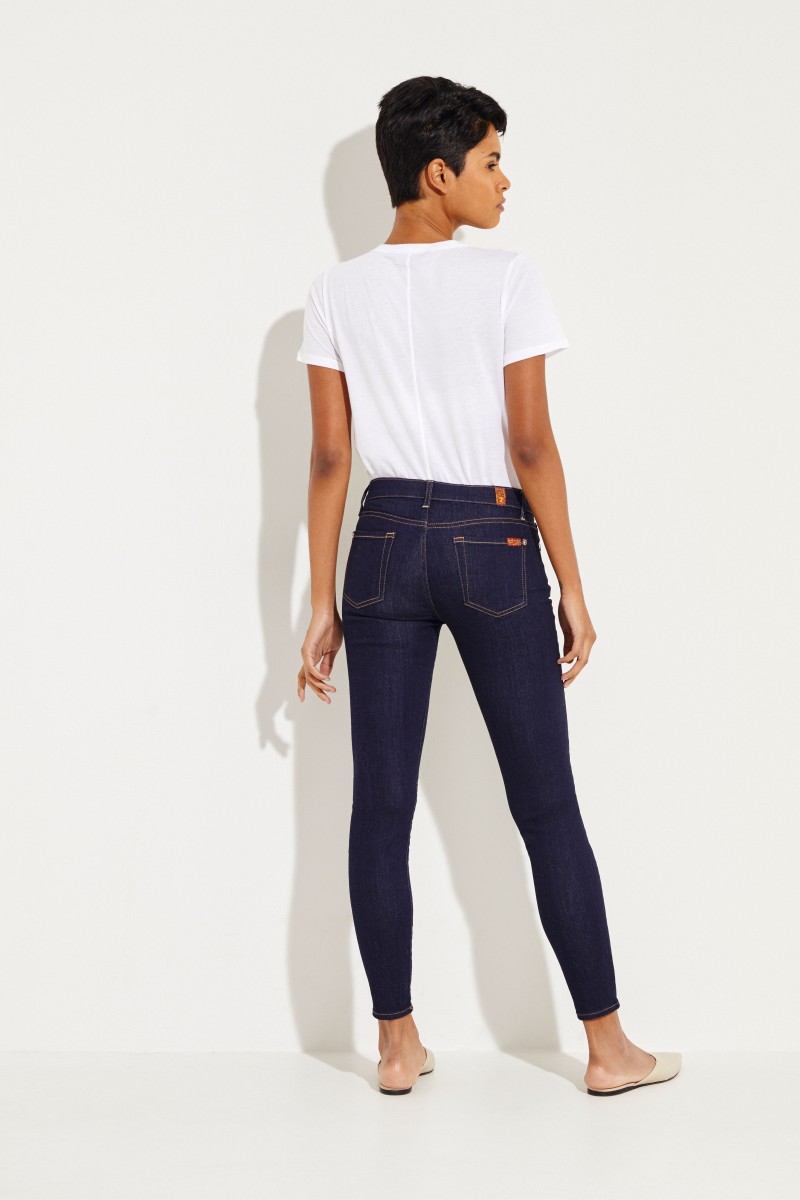 Skinny Jeans 'The Skinny Crop' Blau