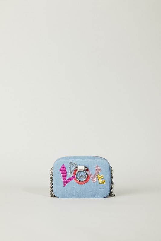 Umhängetasche 'Rubylou Mini Love' Denim