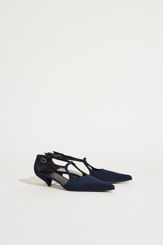 Pump 'Bourgeoise Salome' Blau