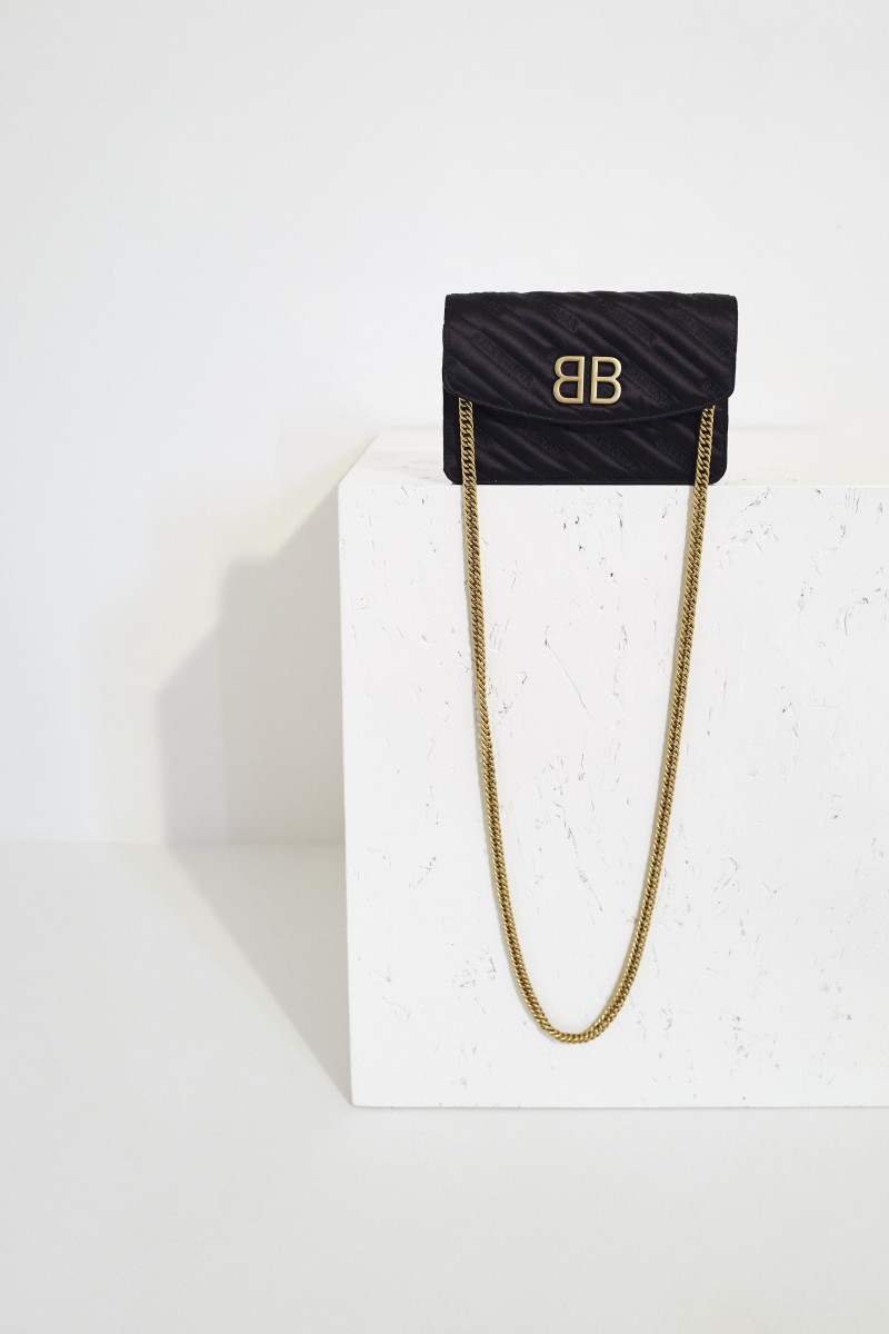Umhängetasche 'BB Wallet' mit Logo Schwarz