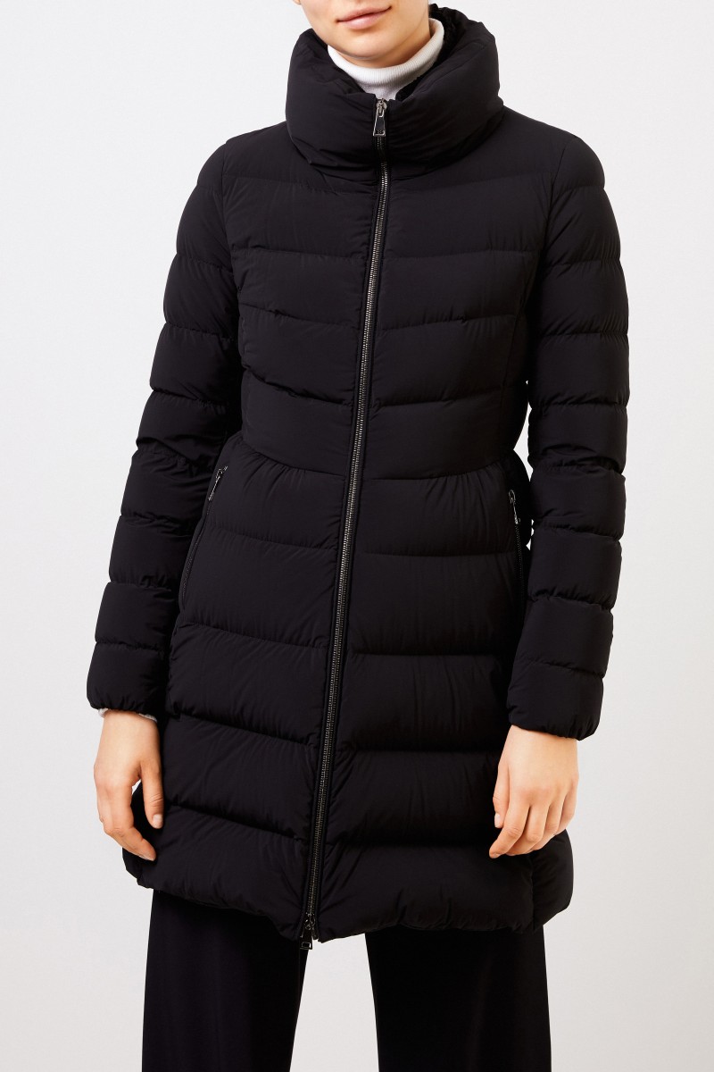 Moncler Klassischer Daunenmantel ' Nevalon Giubbotto' Schwarz