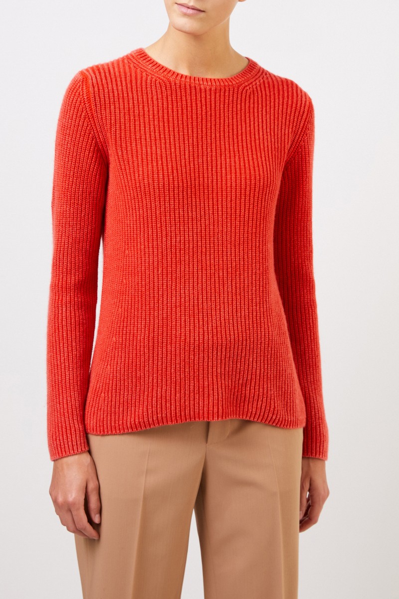 Iris von Arnim Cashmere-Pullover 'Sessanio' Granat
