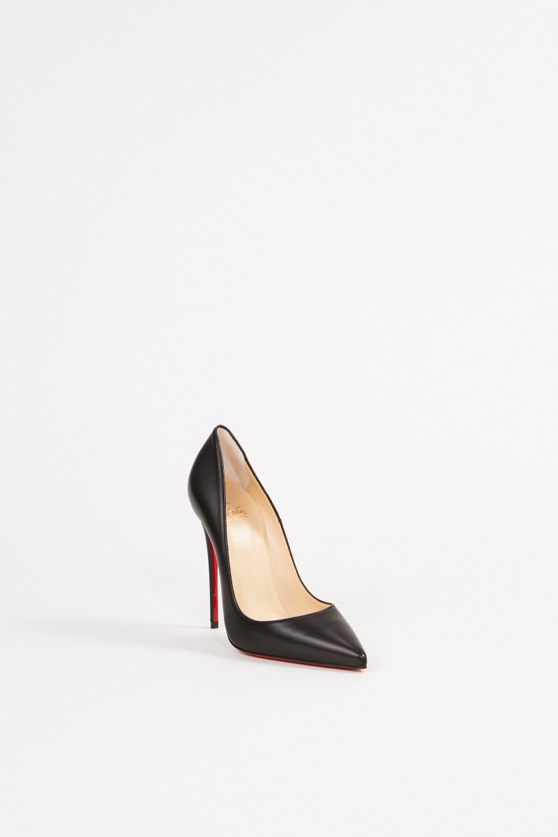 Christian Louboutin Pump 'So Kate 120 Nappa Shiny' Schwarz