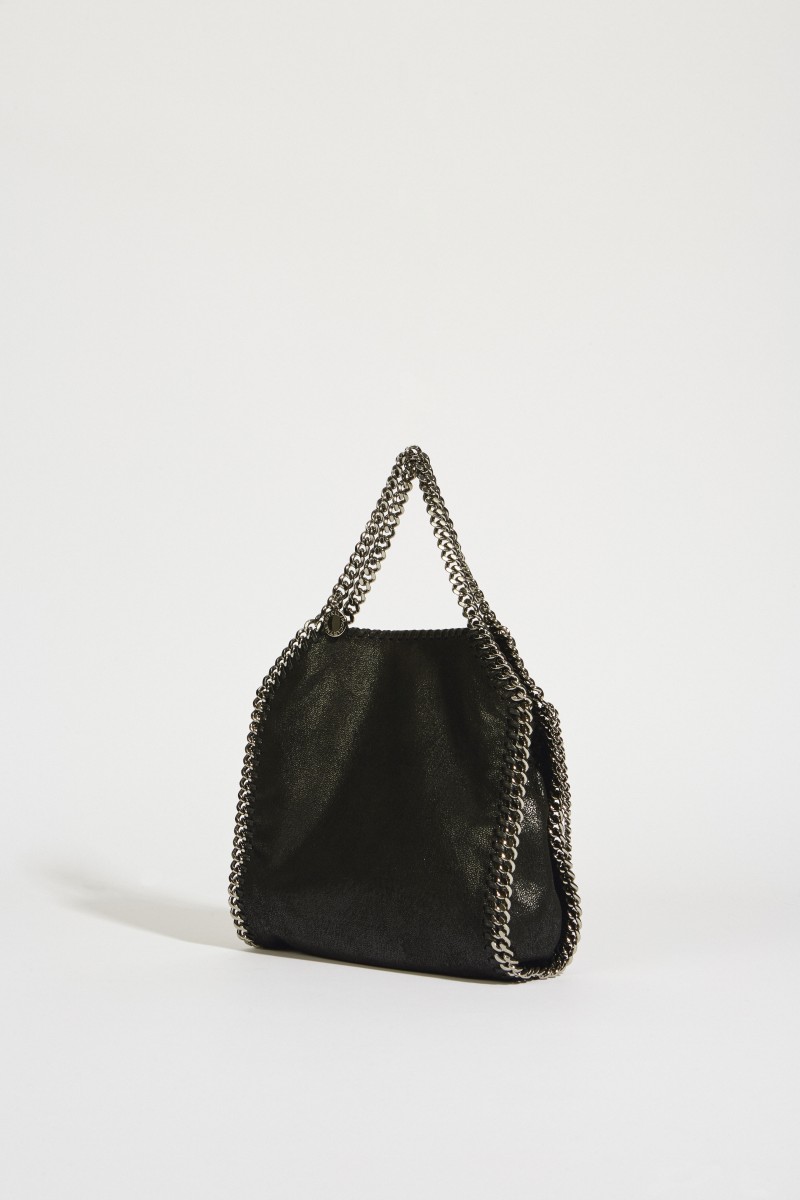 Umhängetasche 'Falabella Mini Tote' Schwarz