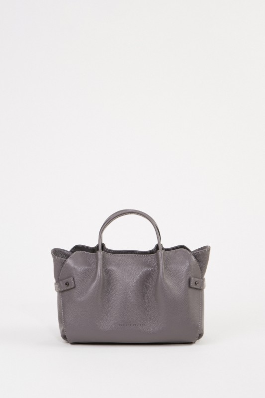 Fabiana Filippi Tasche mit Perlenverzierung Grau
