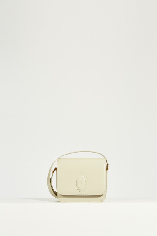 Umhängetasche 'New Besace Small' Crème