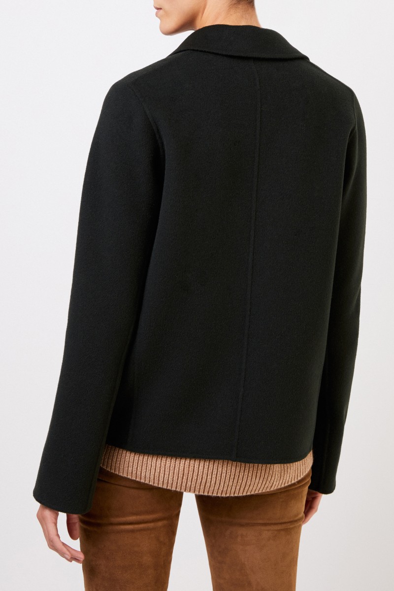 Iris von Arnim Cashmere Doubleface-Jacke 'Bakana' Grün