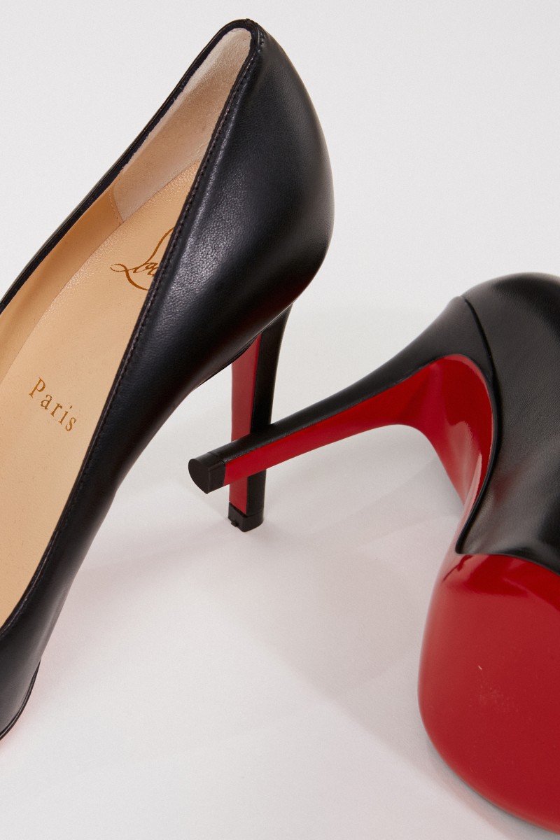 Christian Louboutin Pump 'Pigalle 100' Schwarz