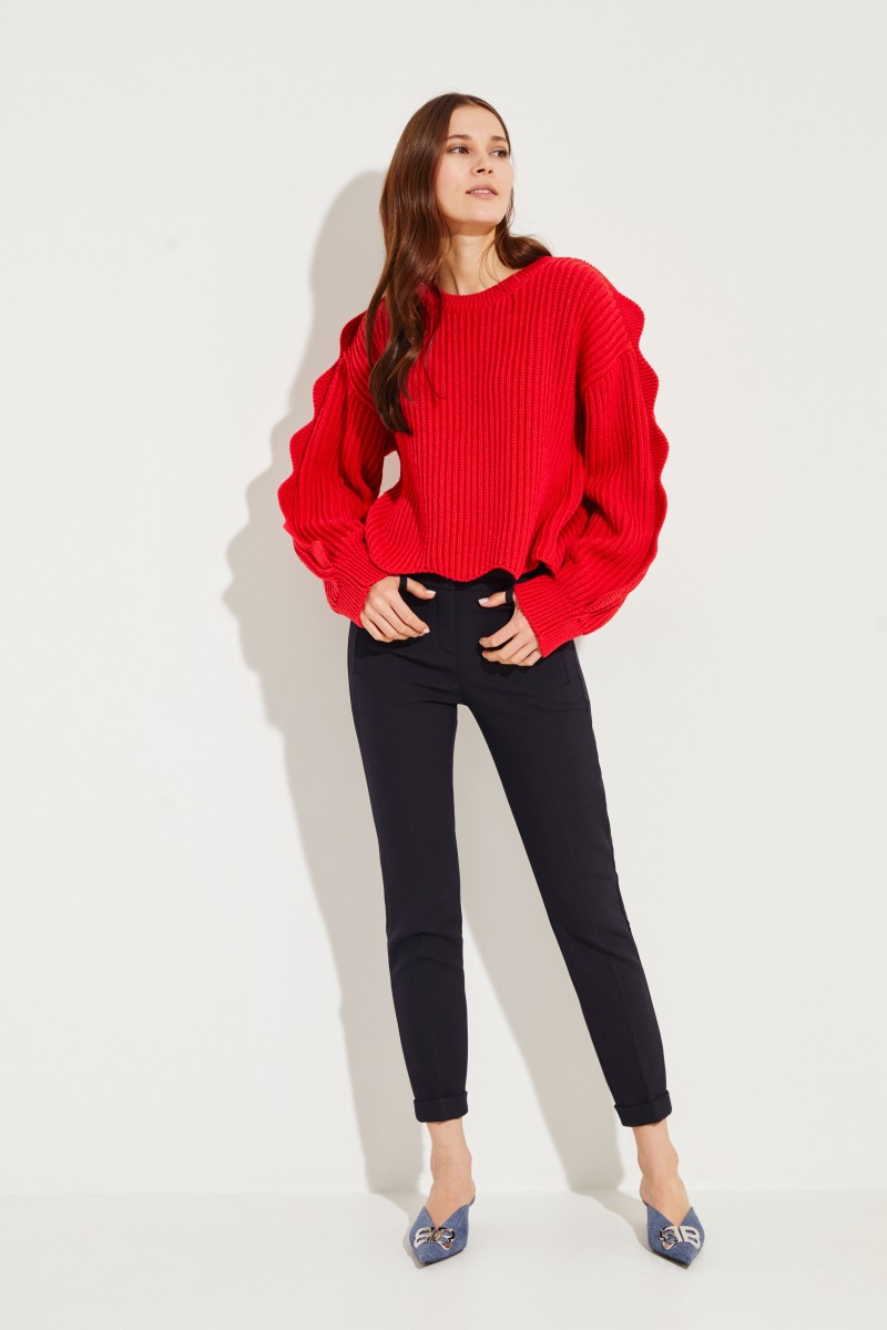 Hose 'Leni' Blau