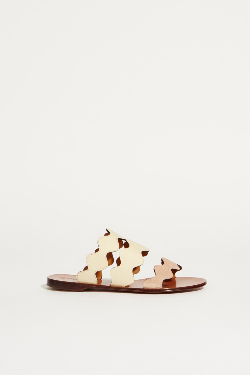 Ledersandalen Bambi Dots