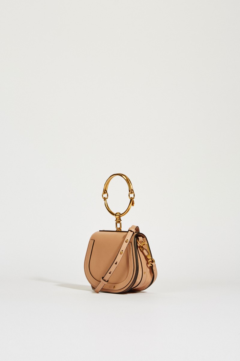 Umhängetasche 'Nile Small' Biscotti Beige