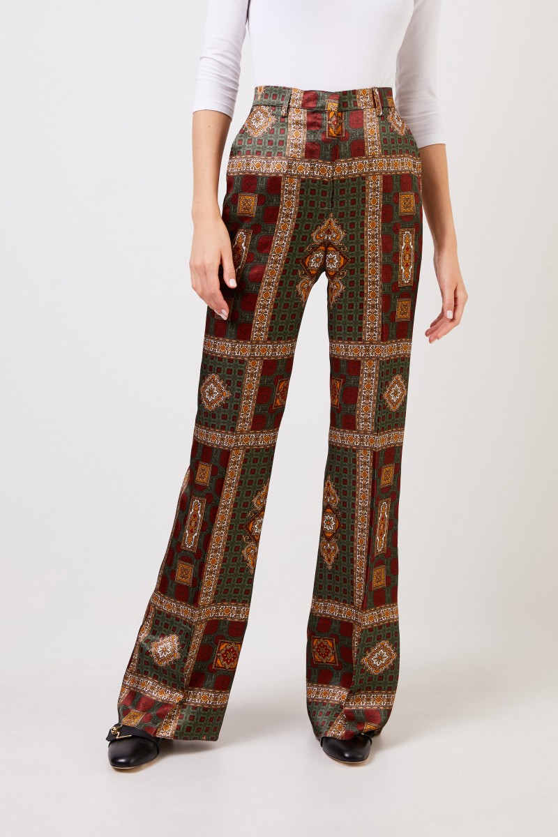 Etro Hose mit Print Multi