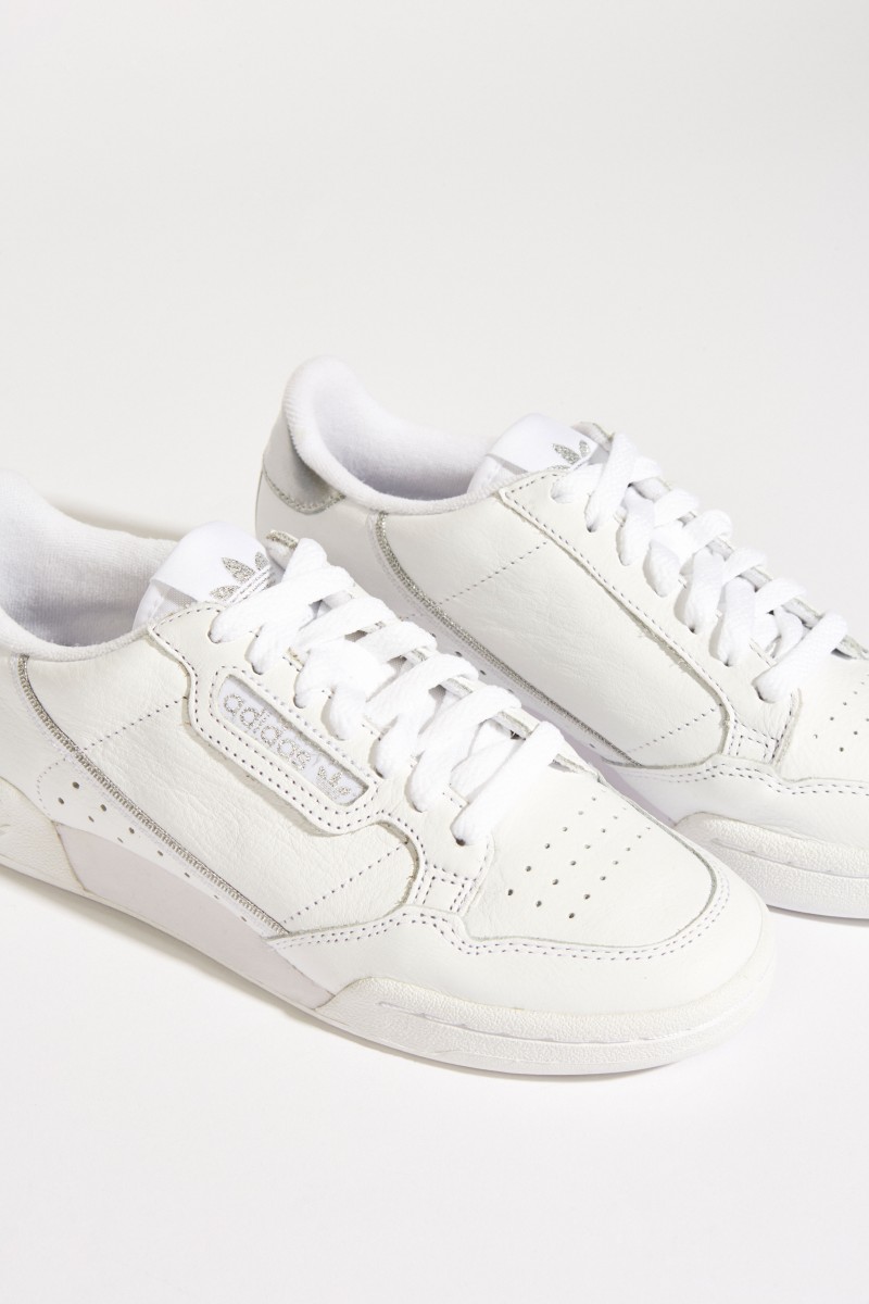 Sneaker 'Continental 80 W' Weiß/Silber