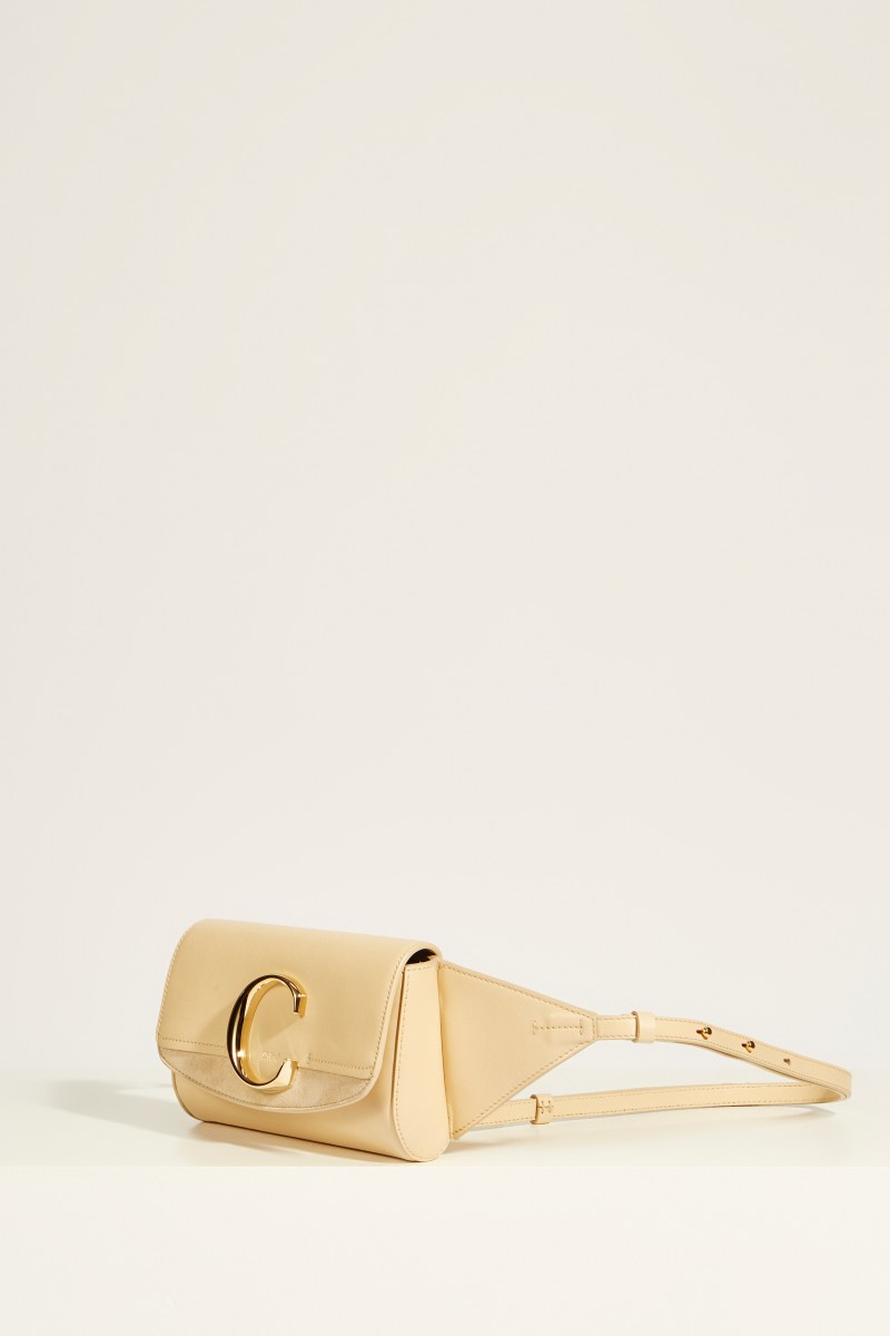 Gürteltasche 'Chloé C' Blondie Beige