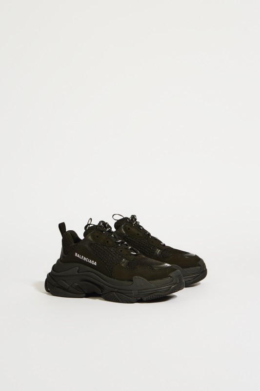 Sneaker 'Triple S' Schwarz