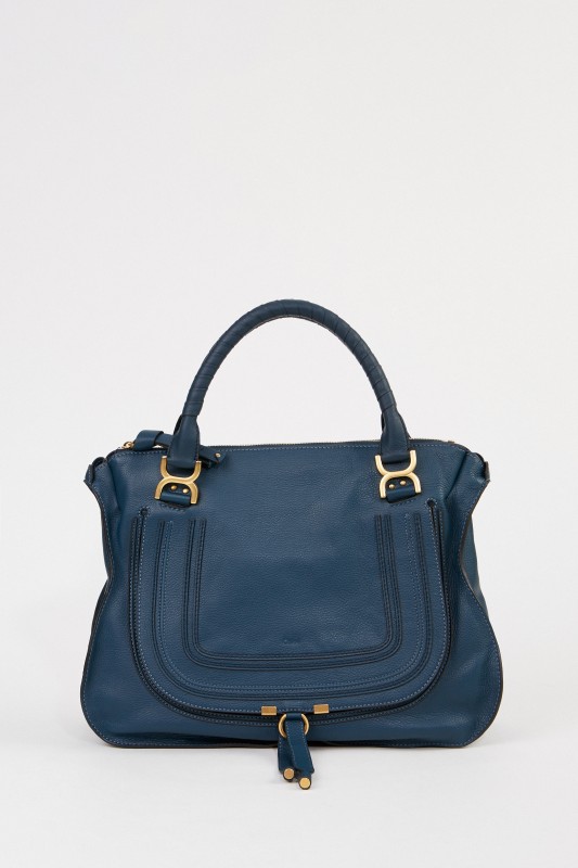Chloé Handtasche 'Marcie Large' Navy Ink