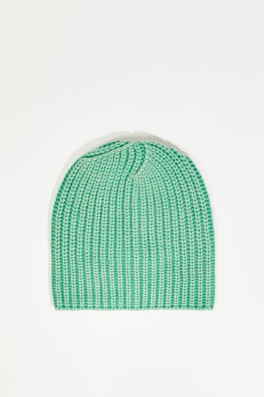 Cashmere-Mütze 'Amelia' Grün