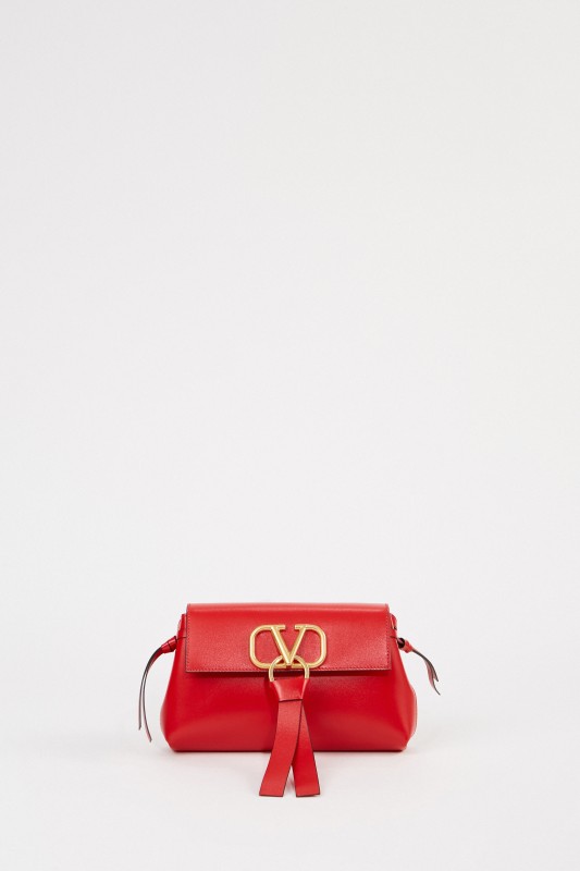 Tasche mit V-Logo Rot