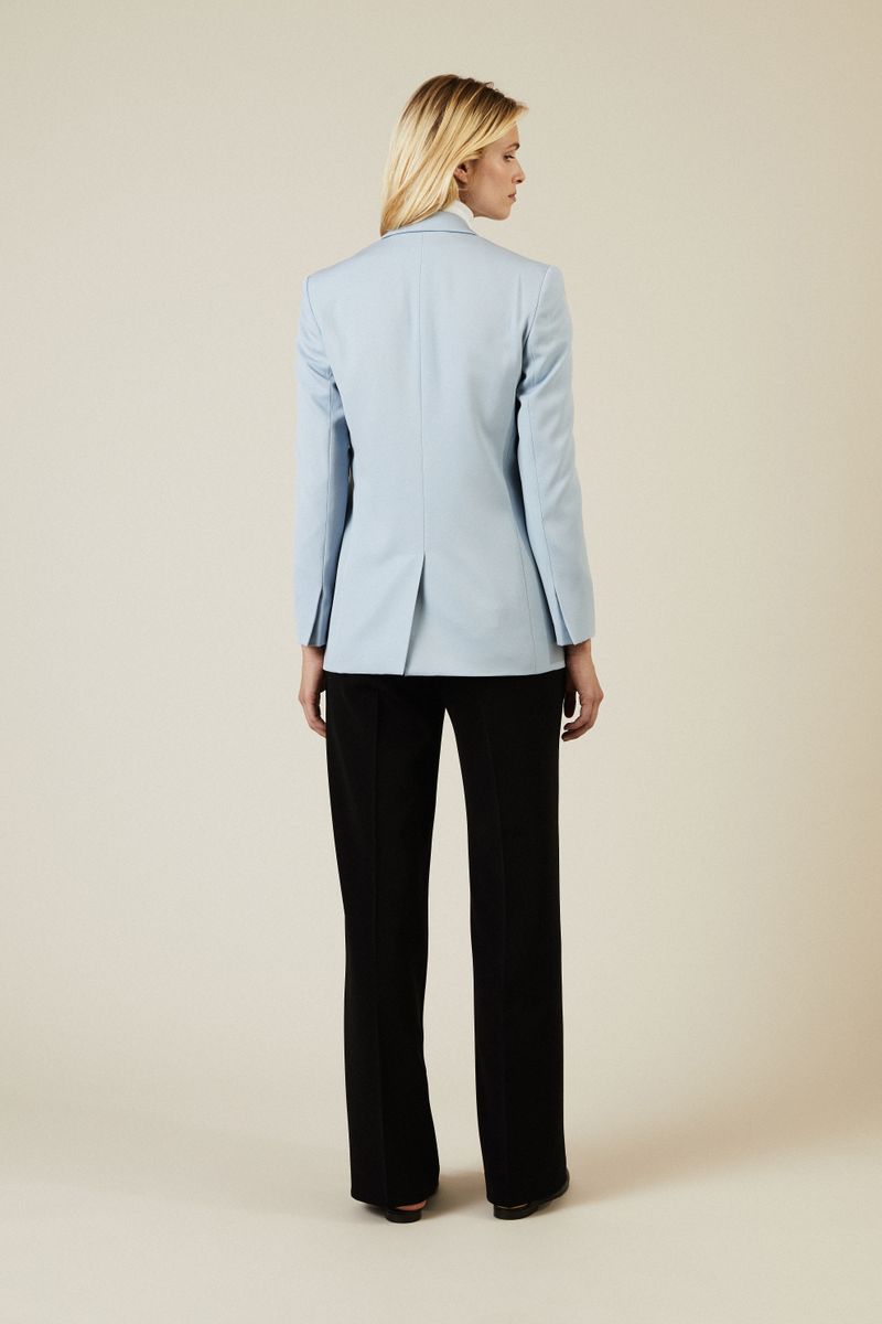 Wollblazer 'Ingrid' Blau