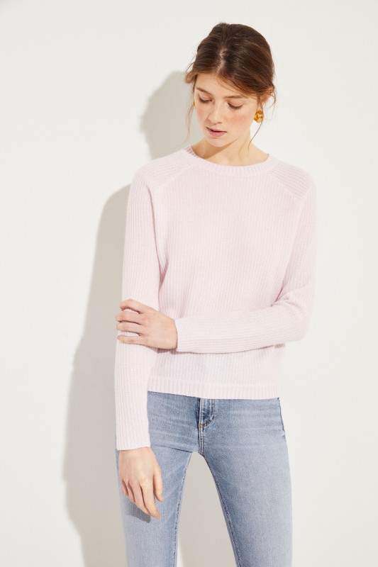 Cashmere-Pullover Rosé