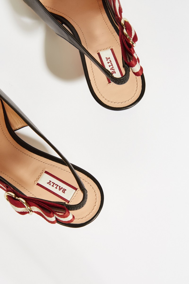 Leder-Pump 'Alice' Schwarz