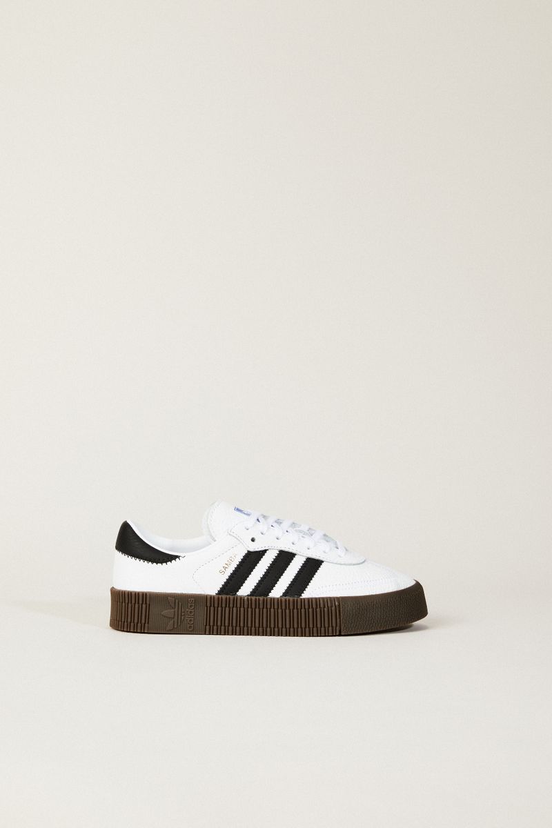 Sneaker 'Sambarose W' Weiß/Schwarz