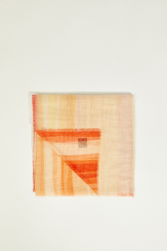 Tuch 'Henni' Gelb/Orange