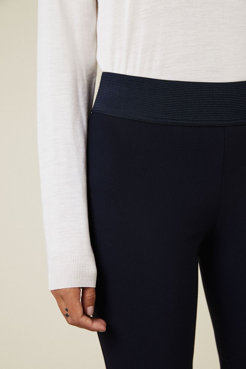 Stretch-Hose Marineblau