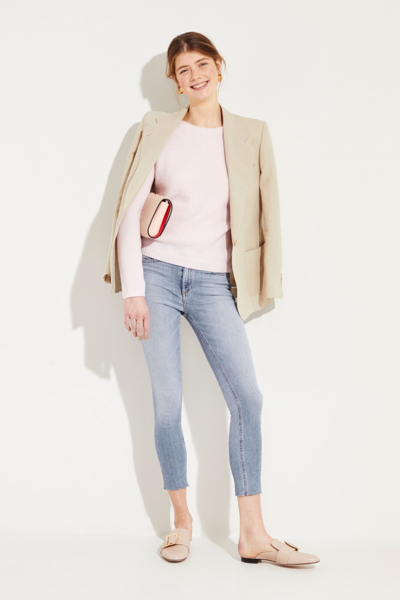 Cashmere-Pullover Rosé