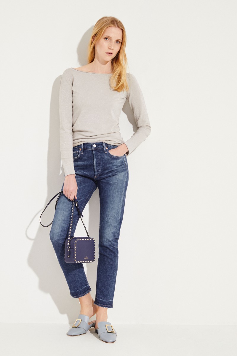 Boyfriend-Jeans 'Corey' Blau