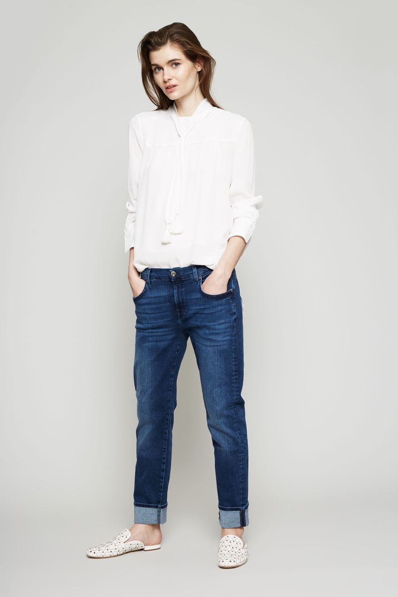 Slim Illusion Jeans Blue Depth