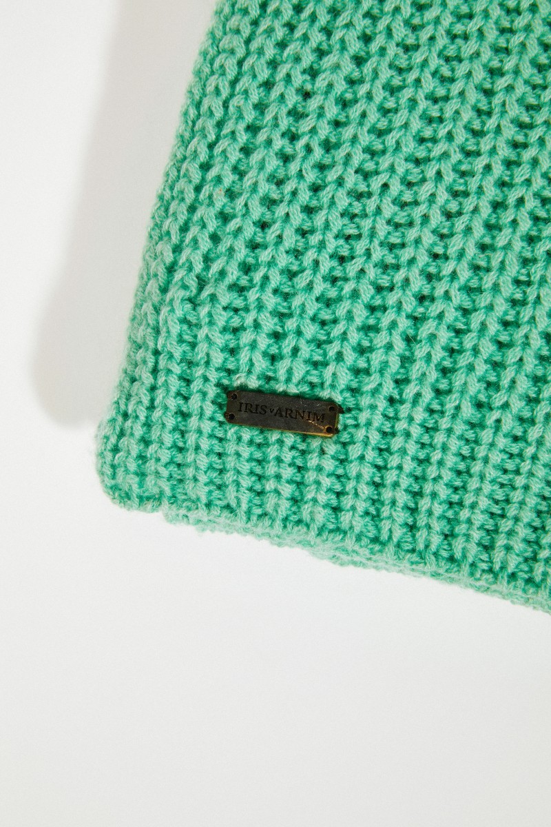 Cashmere-Schal 'Harvard' Grün