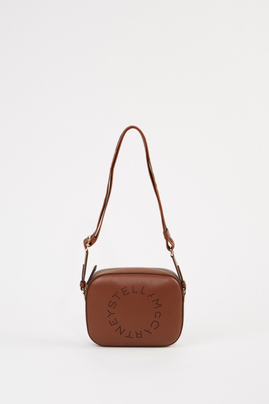 Stella McCartney Umhängetasche 'Mini Camera Bag' Braun