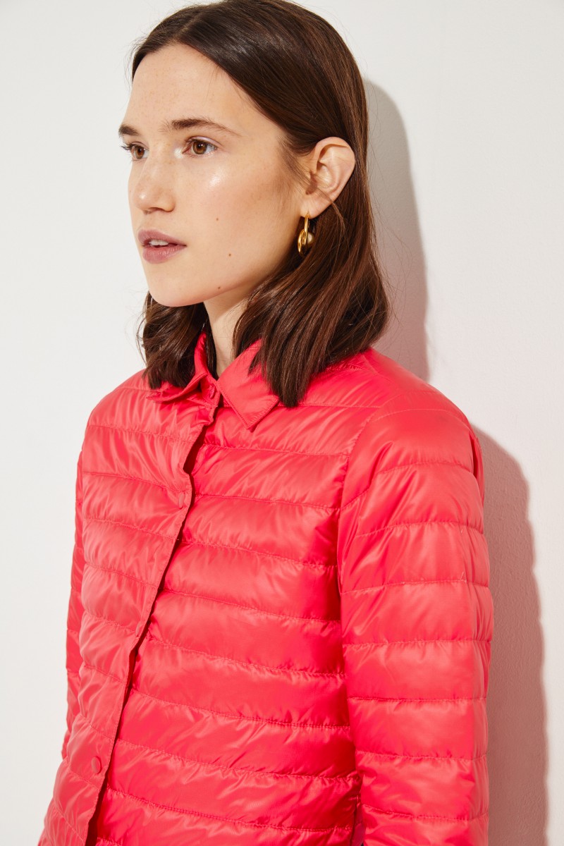 Daunenjacke Pink