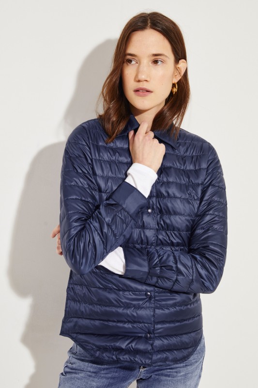 Daunenjacke Blau