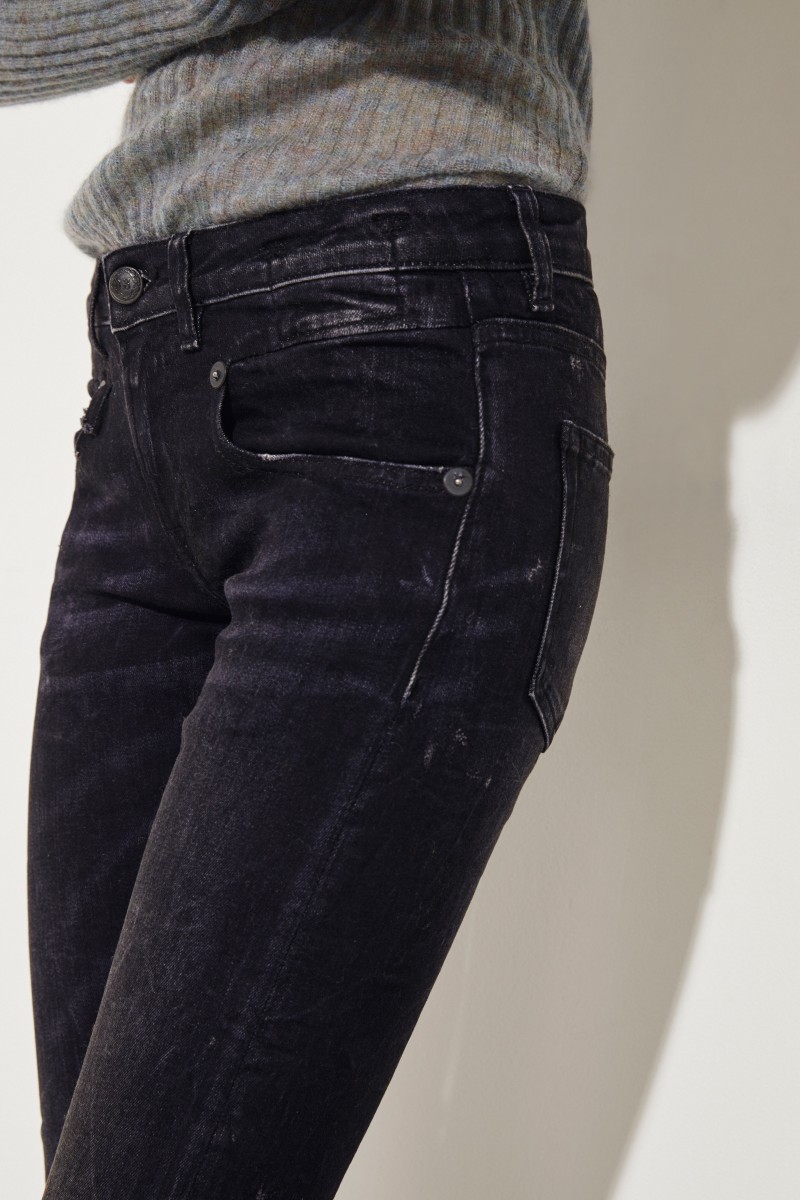 Boy Skinny-Jeans Schwarz