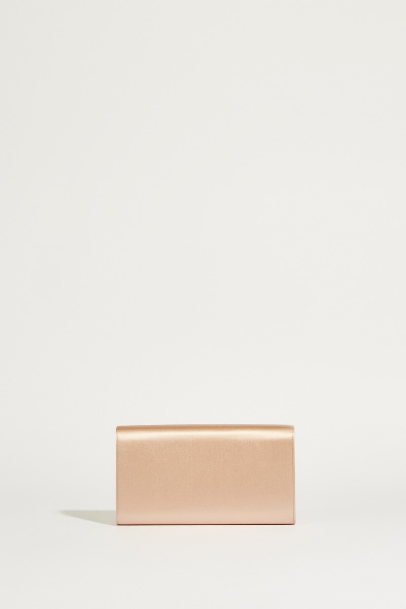Satin-Clutch 'Envelope Flap' Rosé