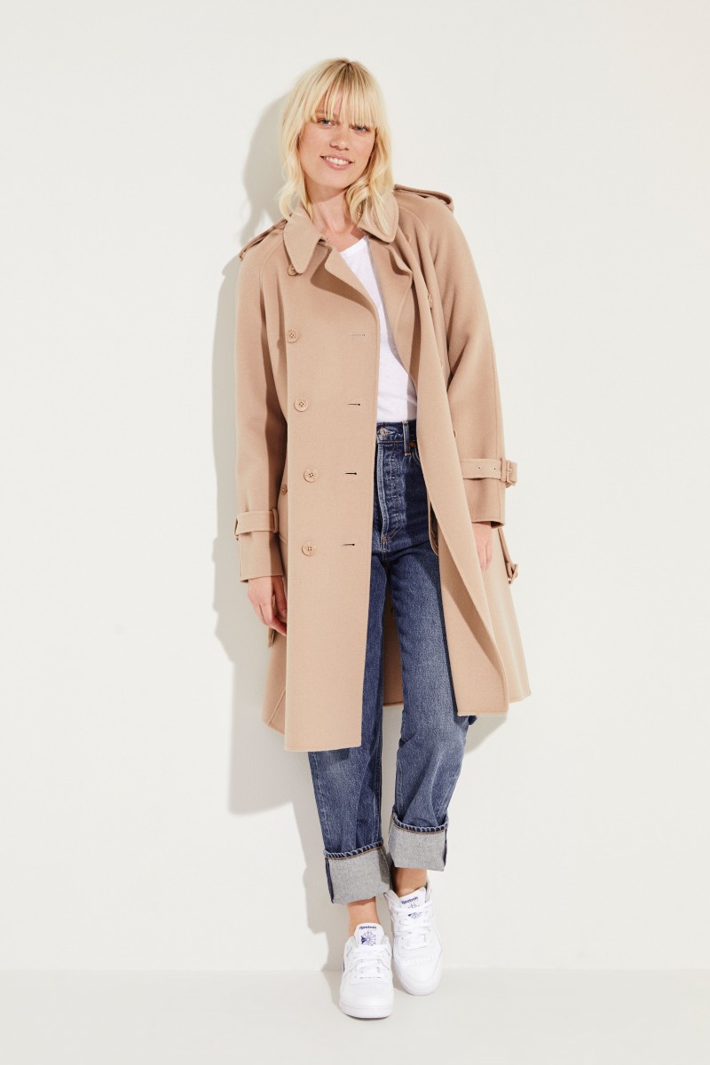 Doubleface-Trenchcoat 'Rosie' Braun