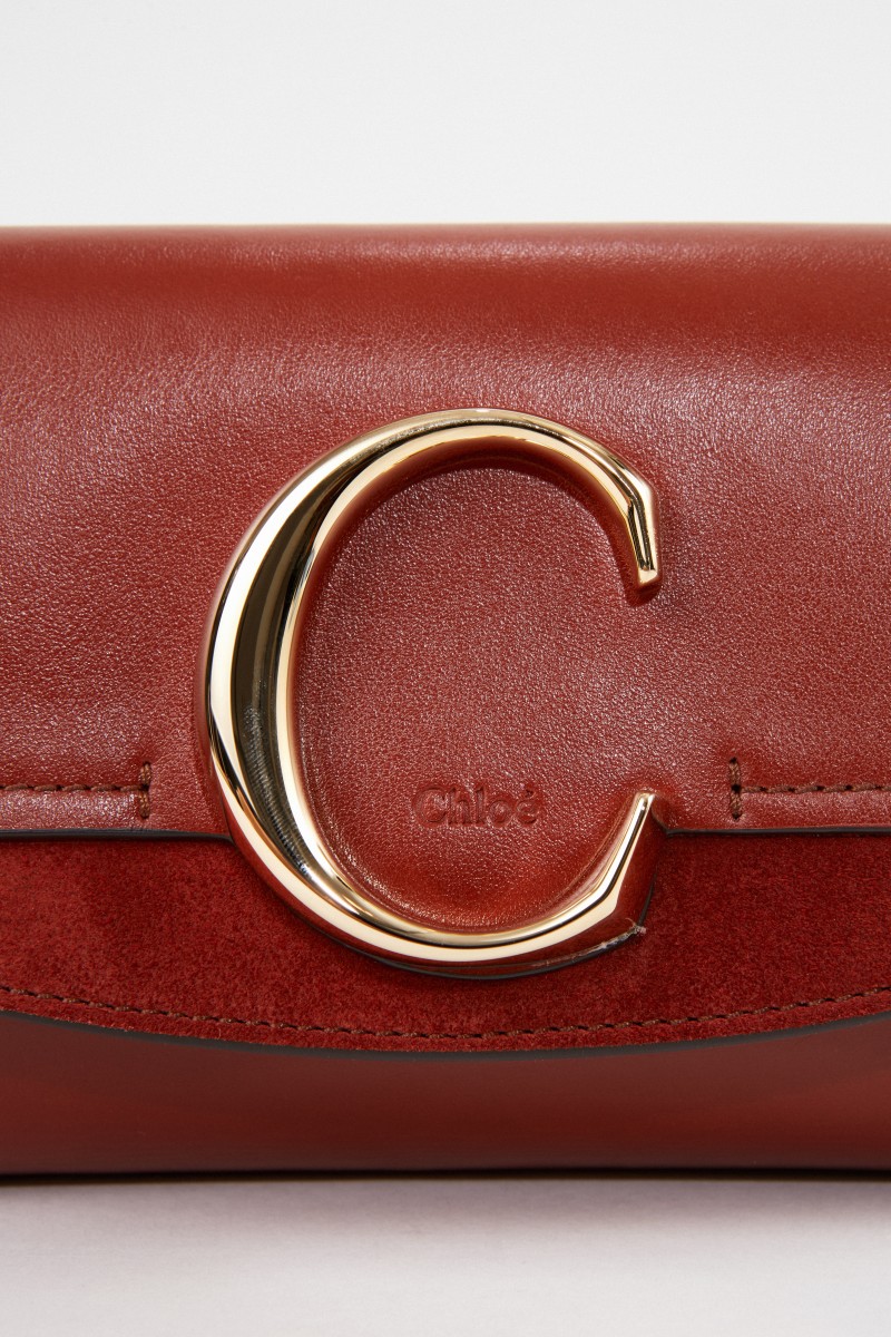 Chloé Gürteltasche 'C' Sepia Brown