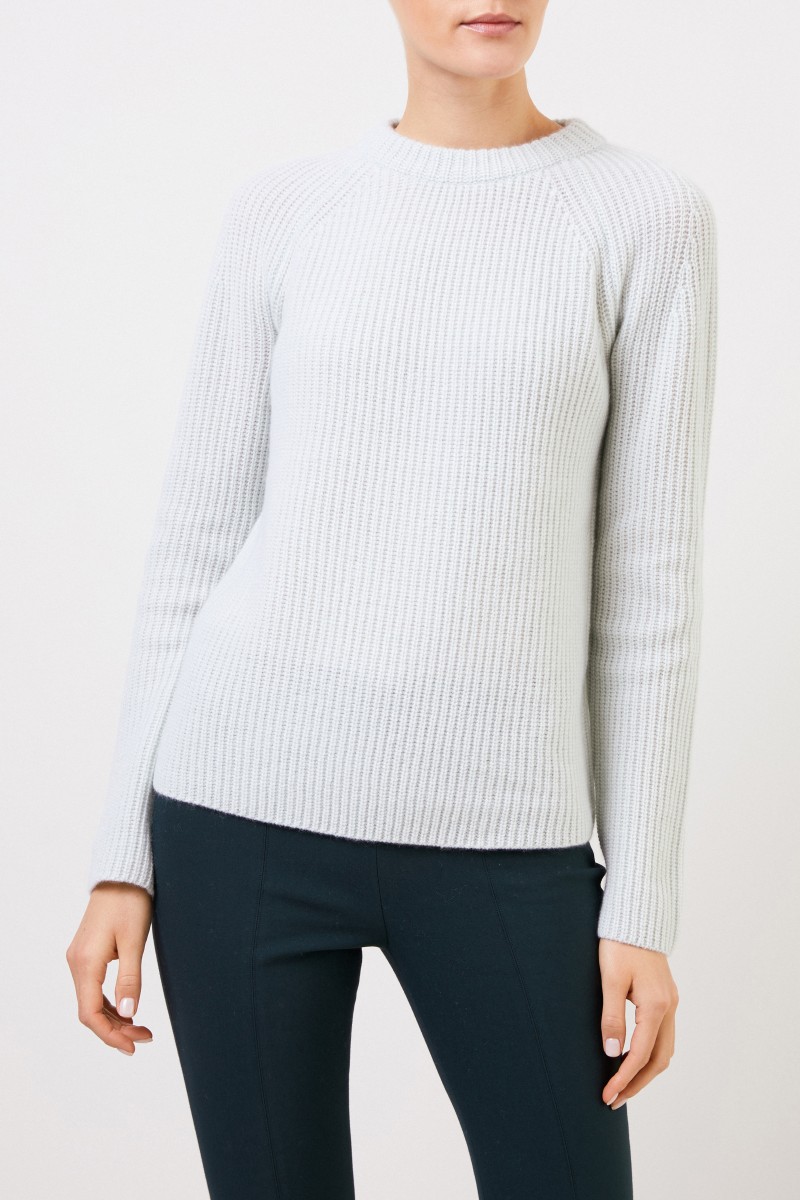 Vince Klassischer Cashmere-Pullover Mint