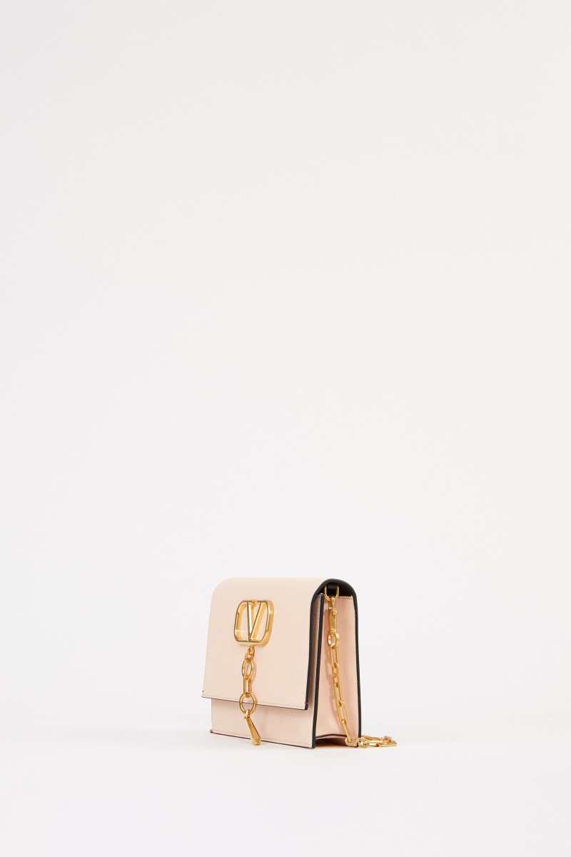 Tasche mit Logo-Detail Puder
