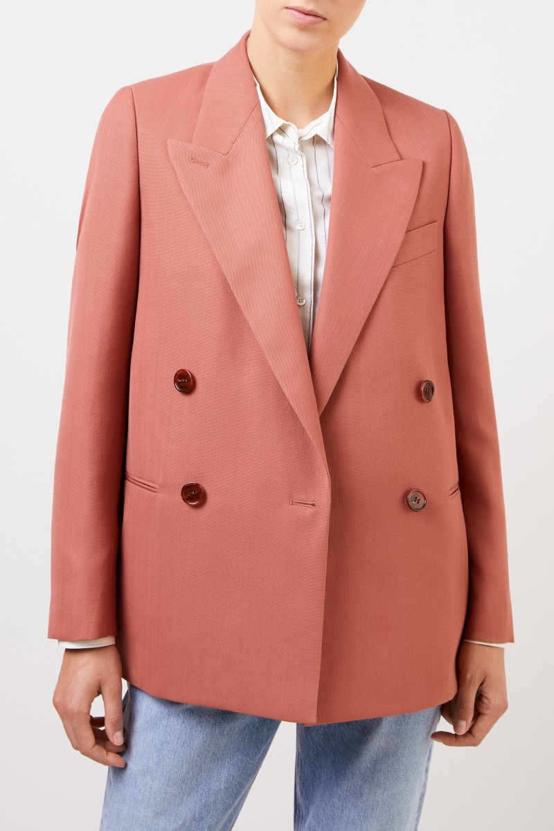 Woll-Blazer Rost