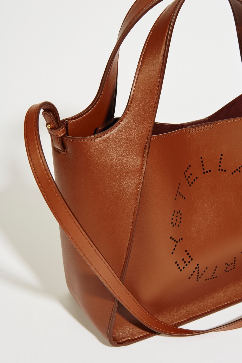 Shopper mit Stella-Logo 'Crossbody Logo Bag' Cinnamon