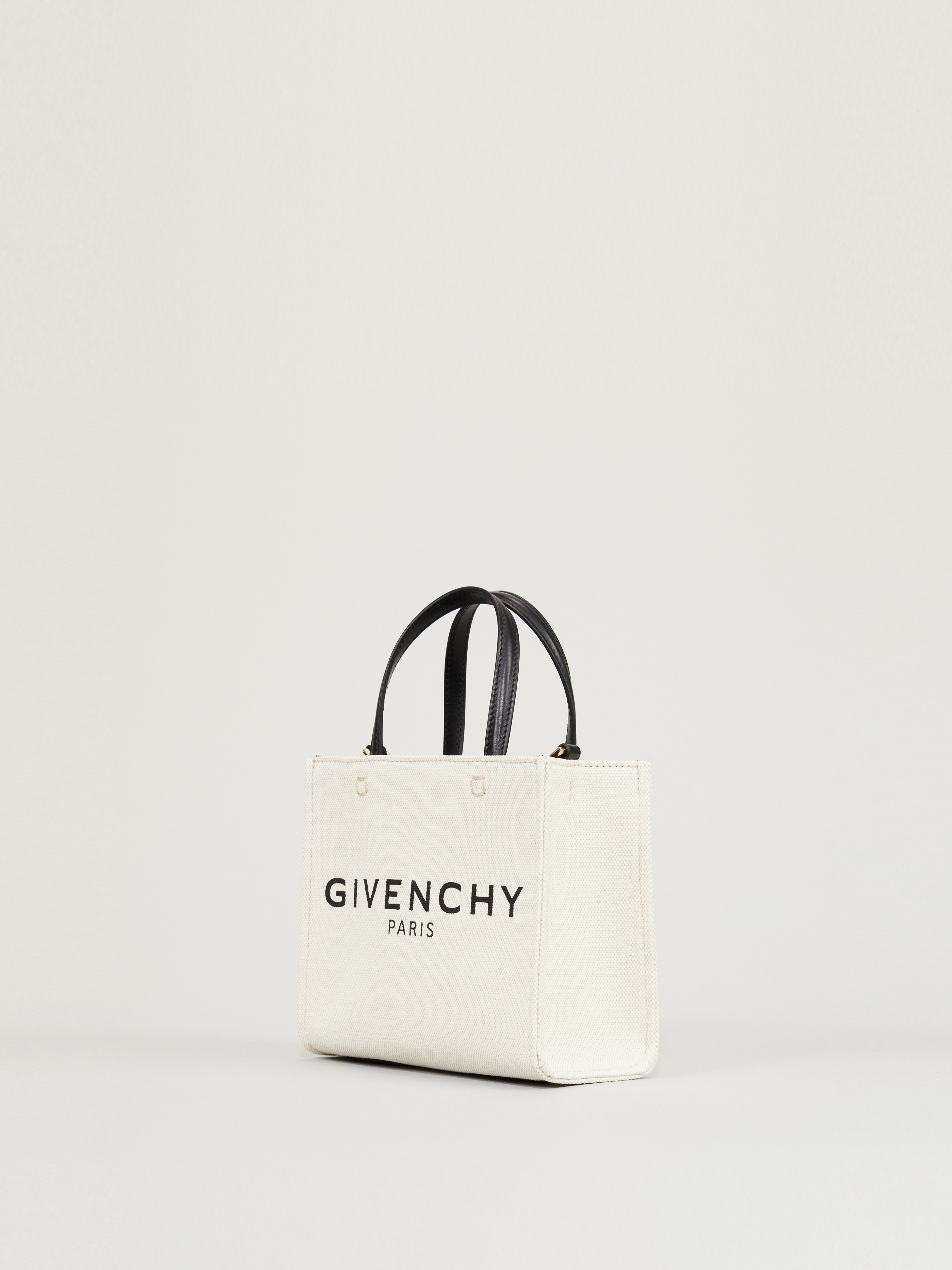 GIVENCHY Mini Shopper 'G-Tote Bag' Beige/Black | Totes