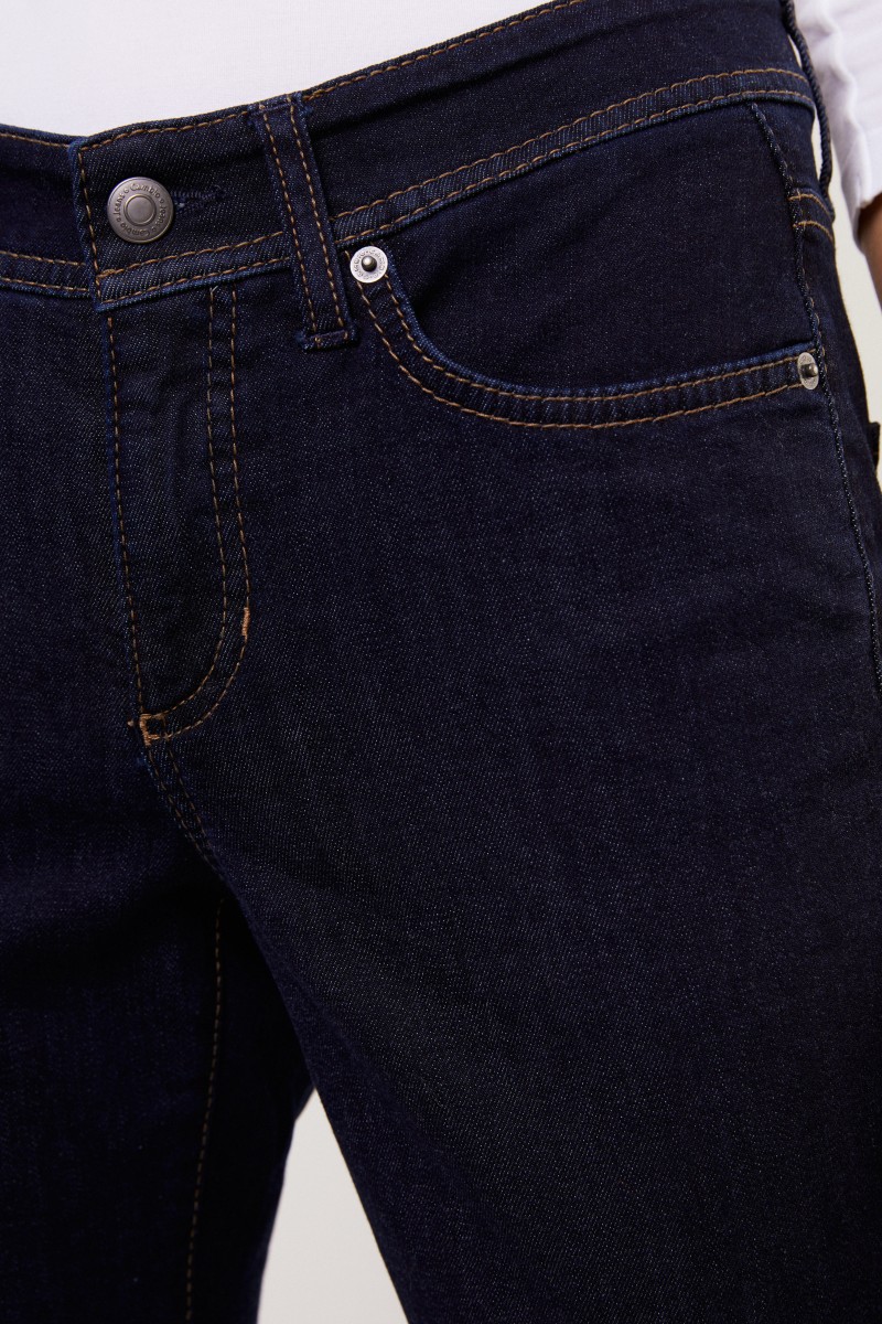 Cambio Jeans 'Parla' mit Reißverschlüssen Blau
