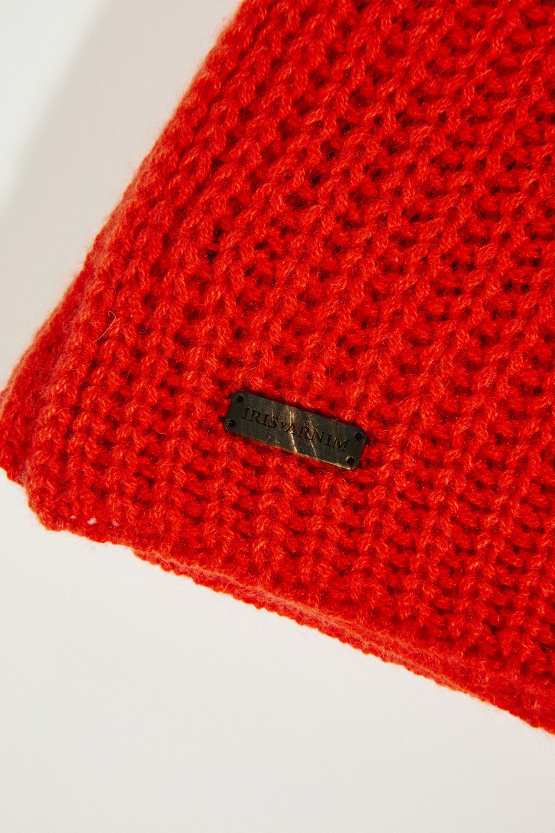 Cashmere-Schal 'Harvard' Rot