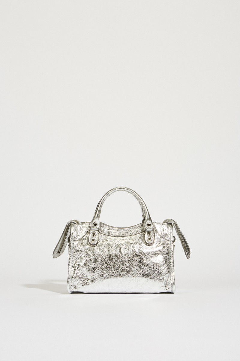 Tasche 'City Motorcycle' Silber
