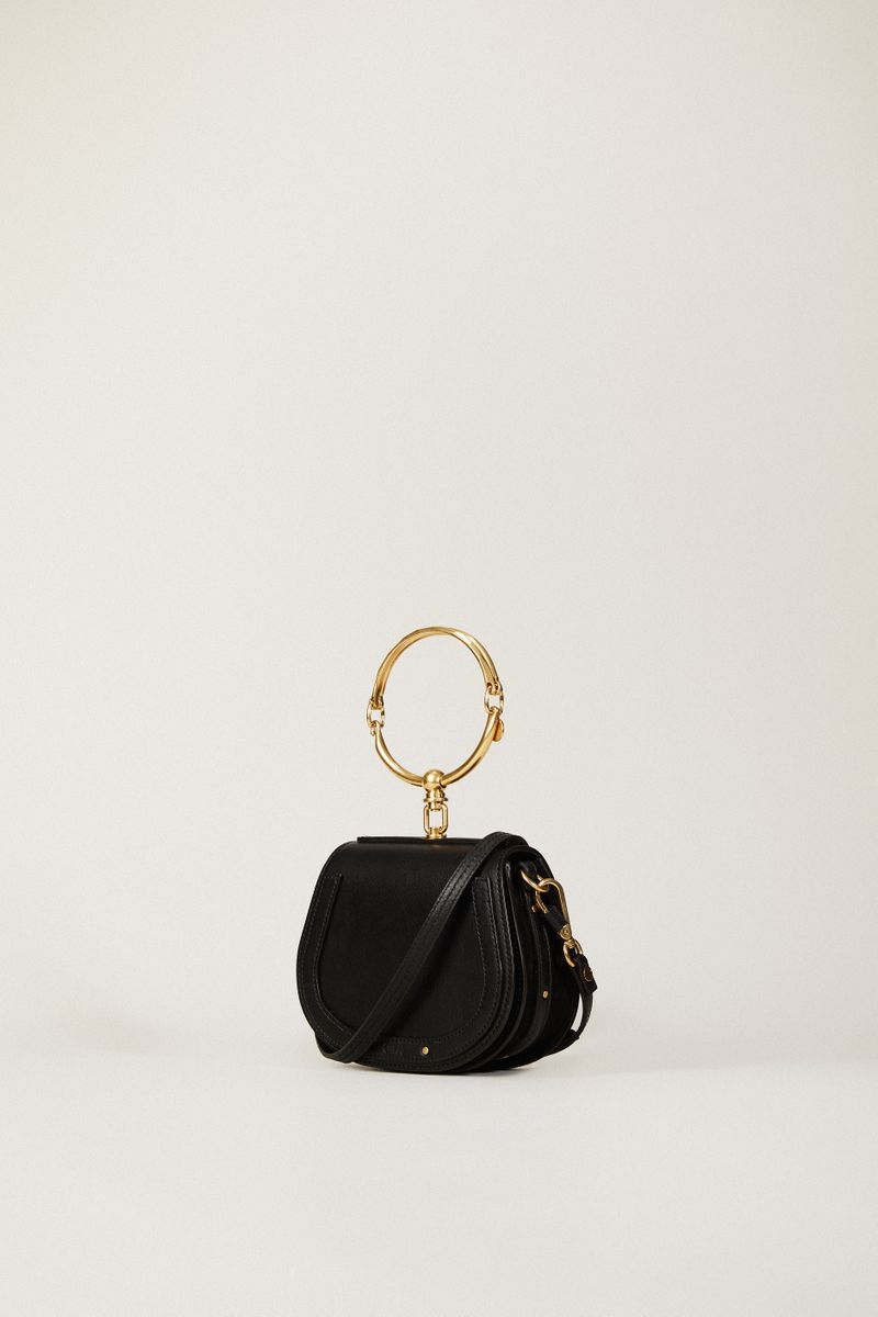 Umhängetasche 'Nile Small' Schwarz