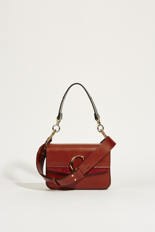 Tasche 'Chloé C Small' Sepia Brown